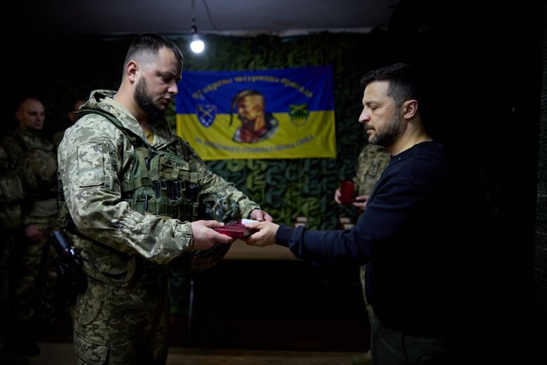 Нагородження воїнів у Харкові