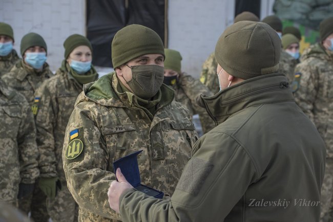 У районі проведення ООС нагородили морпіхів 10