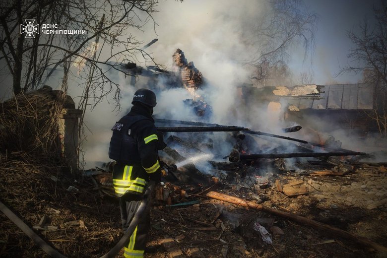 Обстріли Чернігівщини
