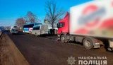 Пасажирський автобус, маршрутка і вантажівка зіткнулися під Полтавою, постраждали п