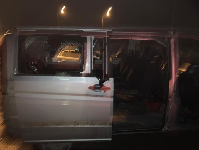 Five wounded in armed conflict at Odesa-Kyiv highway 04