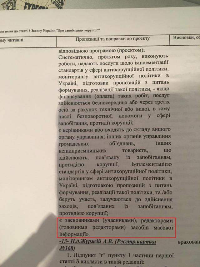Антикорупційний комітет рекомендує Раді зобовязати подавати е-декларації керівників і засновників ЗМІ (оновлено) 01 Антикорупційний комітет рекомендує Раді зобовязати подавати е-декларації керівників і засновників ЗМІ (оновлено) 01