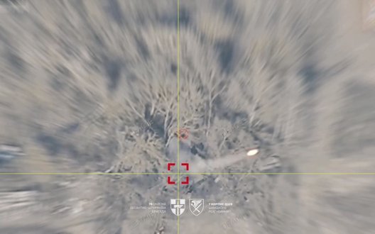 Пілоти 78-ї ДШБр знищили ворожу РСЗВ невідомого походження за 11 км від кордону. ВIДЕО