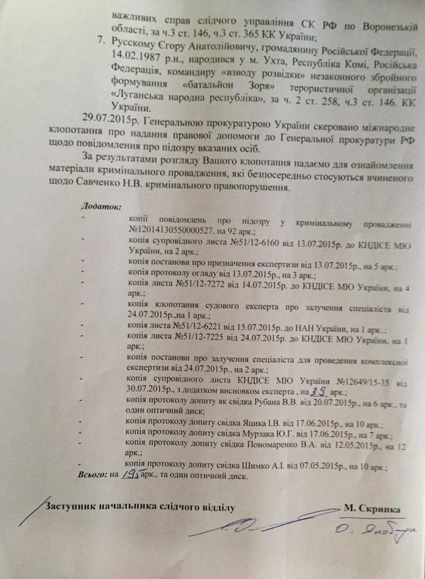 савченко судьи