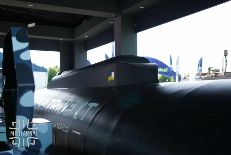 український підводний дрон SEA TRIDENT на виставці Eurosatory