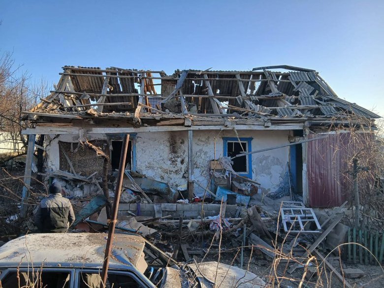 Shelling of Donetsk region on 12 March