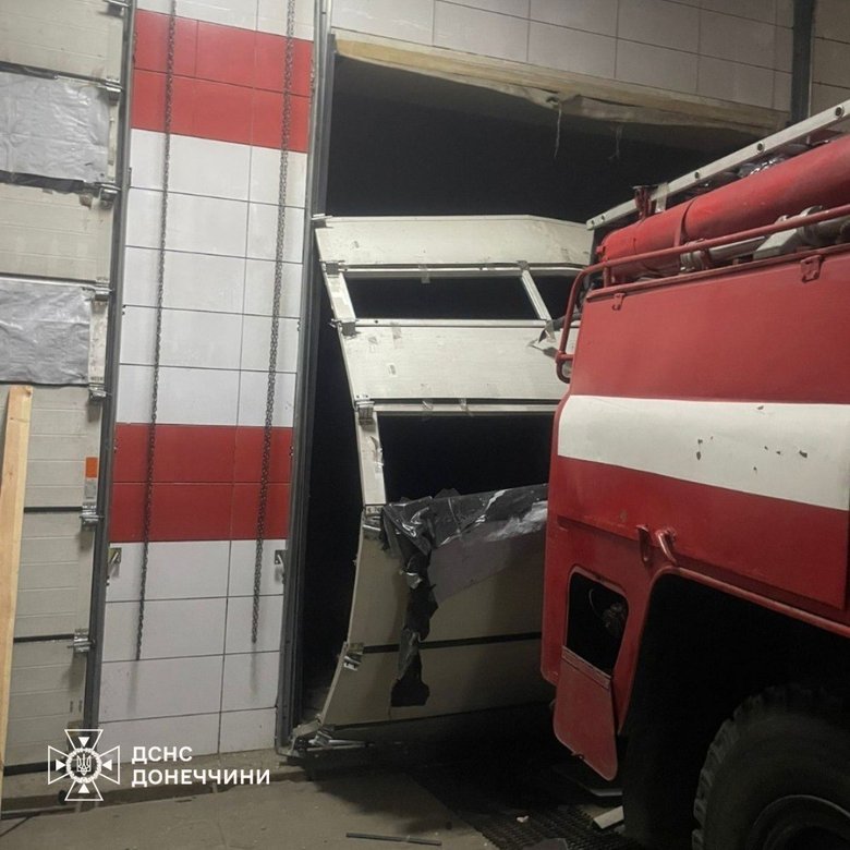 Attack on rescuers in Druzhkivka
