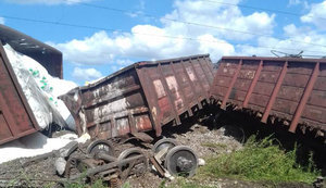 "Укрзализныця" устранила последствия схода 14 грузовых вагонов в Одесской области