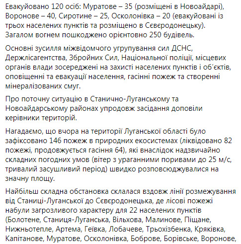 На Луганщине пожаром охвачены 9,3 тыс. га. К тушению привлечены два самолета и вертолет: режим тишины подтвердили, - ОГА 02 На Луганщине пожаром охвачены 9,3 тыс. га. К тушению привлечены два самолета и вертолет: режим тишины подтвердили, - ОГА 02