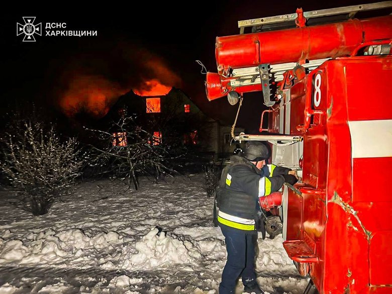 Обстрел Харьковской области