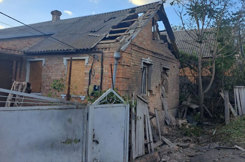 Shelling of Nikopol district on 19 September