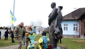 У річницю народження пам’ять Степана Бандери вшанували в рідному селі в Івано-Франківській області. ФОТОрепортаж