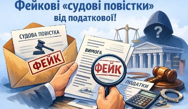 Українців попередили про фішингову розсилку з підробленими судовими повістками