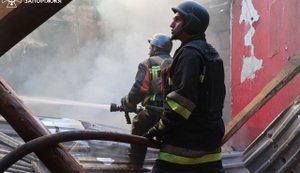 Наслідки удару військ РФ по Вільнянську