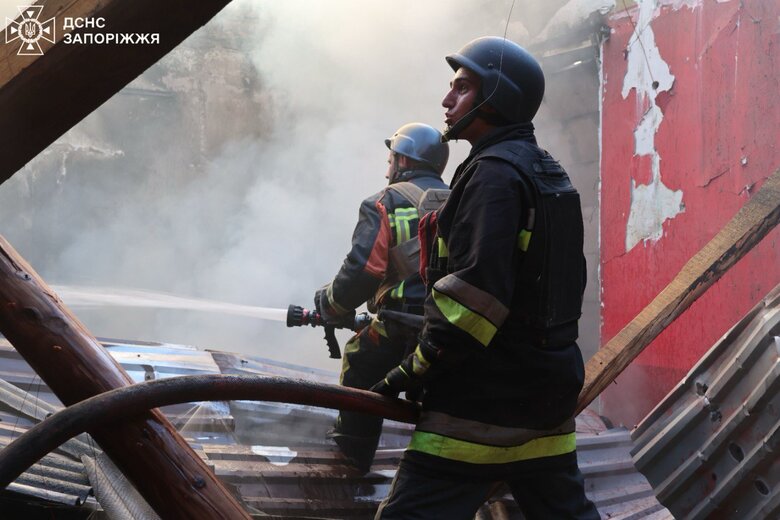 Наслідки удару військ РФ по Вільнянську