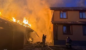 Russian attack on Vinnytsia region: seven houses damaged, fire broke out. PHOTOS