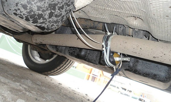 Grenade attached to Kyiv businessmans car deactivated in Khmelnytskyi region 01 Grenade attached to Kyiv businessmans car deactivated in Khmelnytskyi region 01