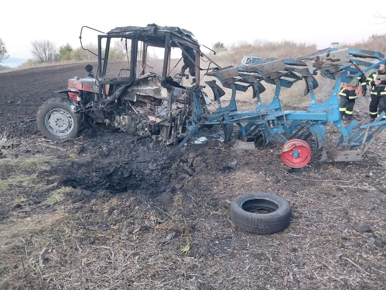 На Харківщині внаслідок підриву на міні загинув тракторист, - ДСНС 02