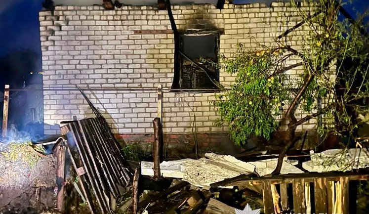 Russia struck Chernihiv with drones: two children are among casualties. PHOTOS