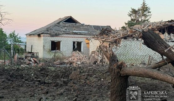 Russian forces struck Izium: 5 people wounded, including child. PHOTO