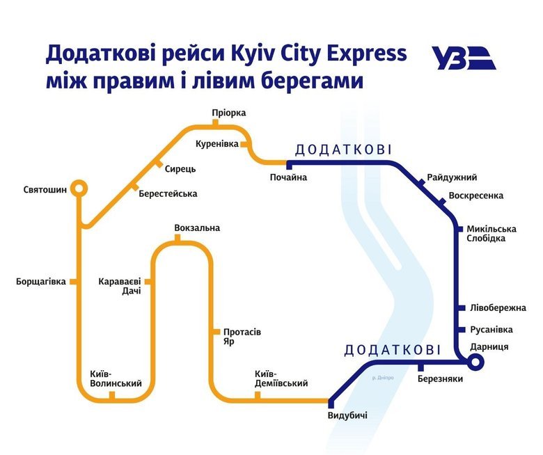 Kyiv City Express вводить додаткові рейси