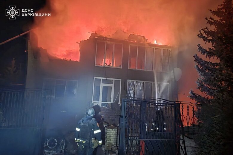 Kharkiv region after the drone attack