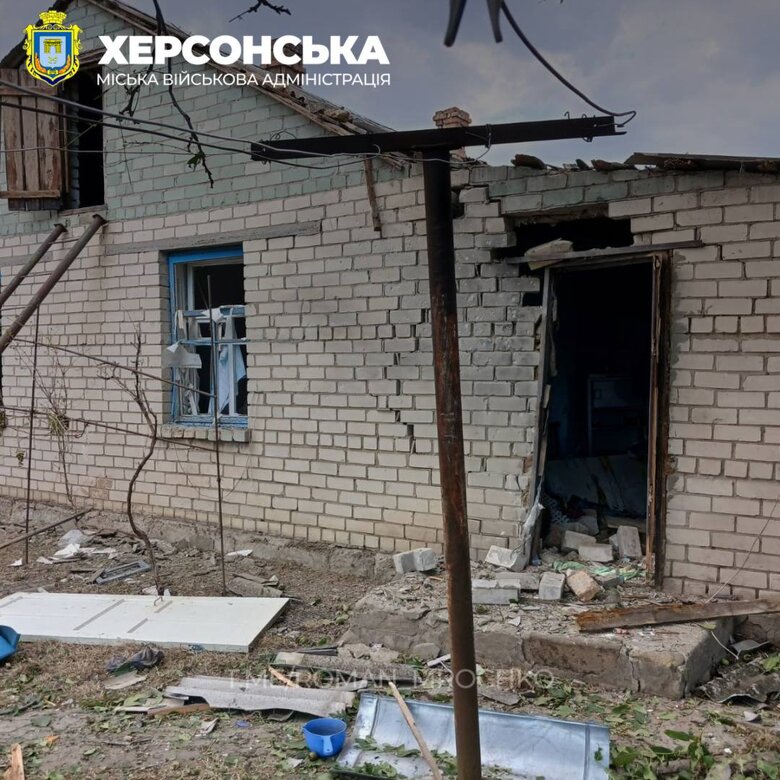 Обстріл Зеленівки Херсонської громади 9 серпня