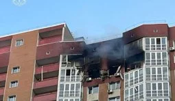 Russian forces struck building in Kyiv: one person was killed and two were injured. PHOTOS