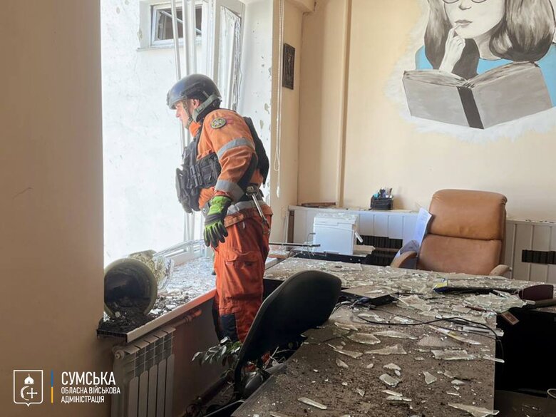 Суми після обстрілу