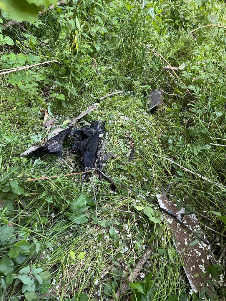 Пограничники сбили несколько вражеских шахедов прямо на границе 02