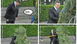 Янукович vs. еловый монстр