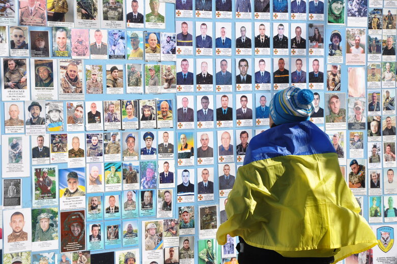 Memory of soldiers who died in war with Russian Federation since 2014 was commemorated in center of Kyiv 07