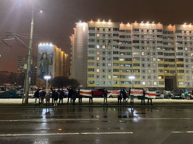 У різних містах Білорусі відбулися акції протесту 10