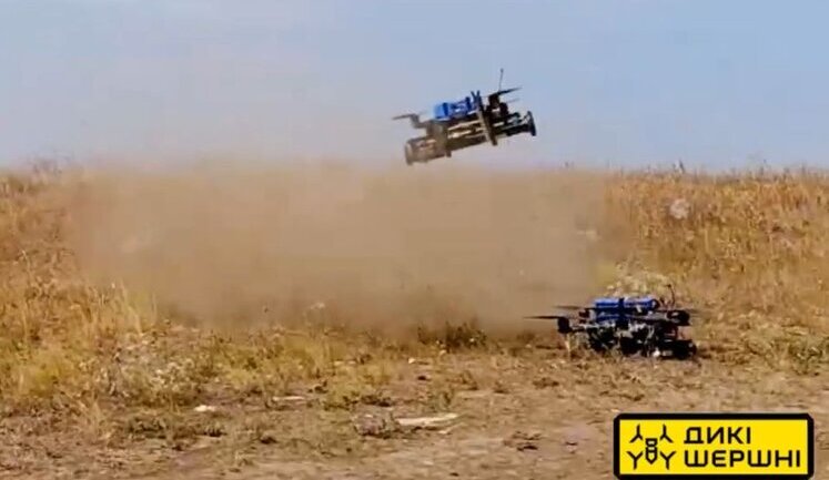 Successful test of world’s first drone grenade launcher "Wild Hornets". VIDEO