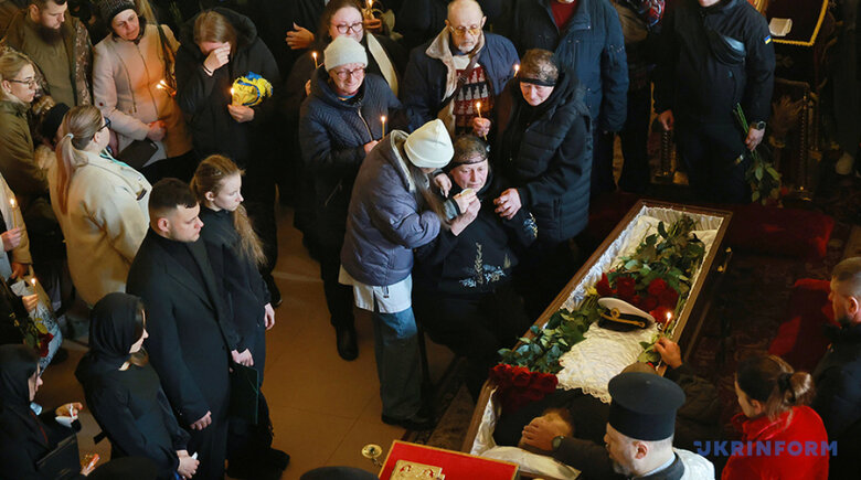 From Dem.'яном Ганулом попрощалися в Одесі 19 березня