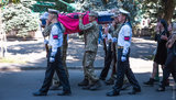 С воином 36-й ОБрМП Сергеем Платоновым простились в Одессе. ФОТОрепортаж