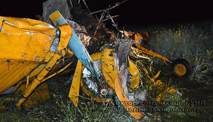 Shmel aircraft crashed in Volyn region, pilot killed, - National Police. PHOTOS+VIDEO