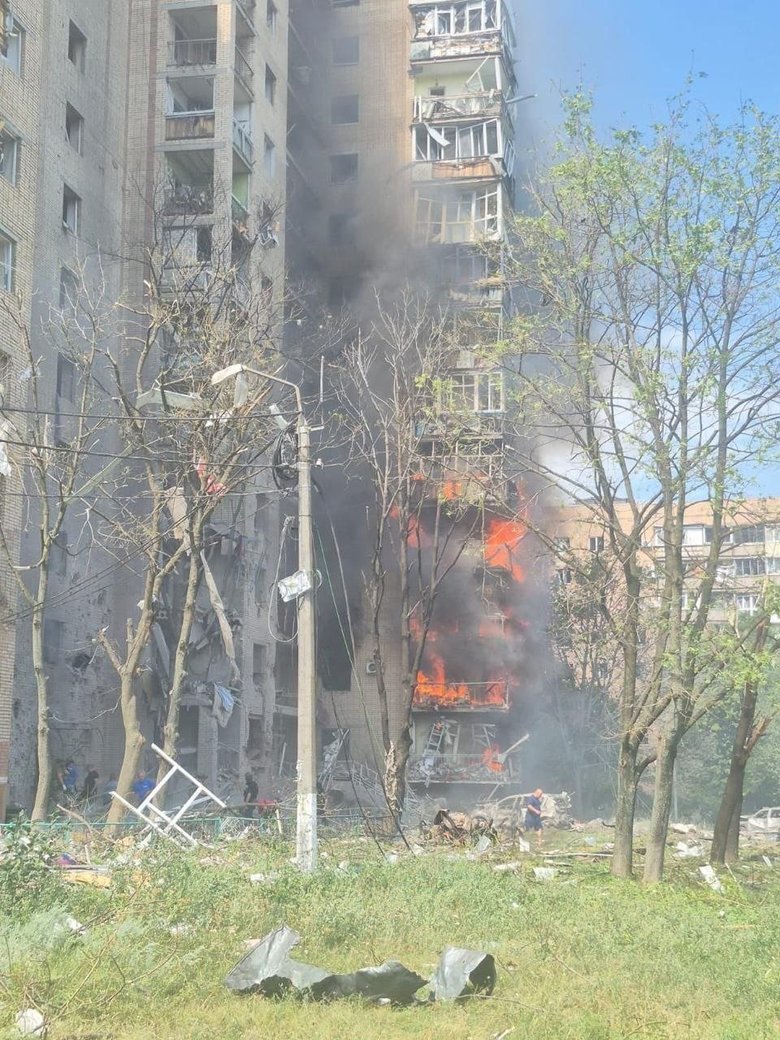 удар по Краматорську