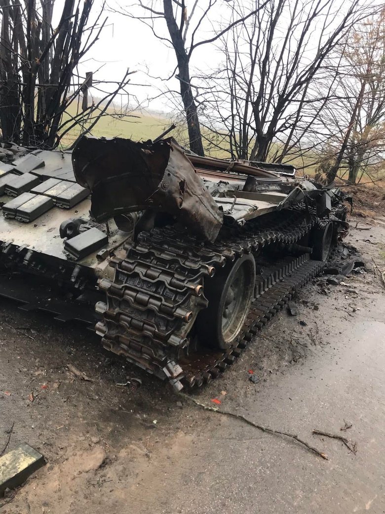 Resistance forces liberated village of Shestovitsya near Chernihiv 05