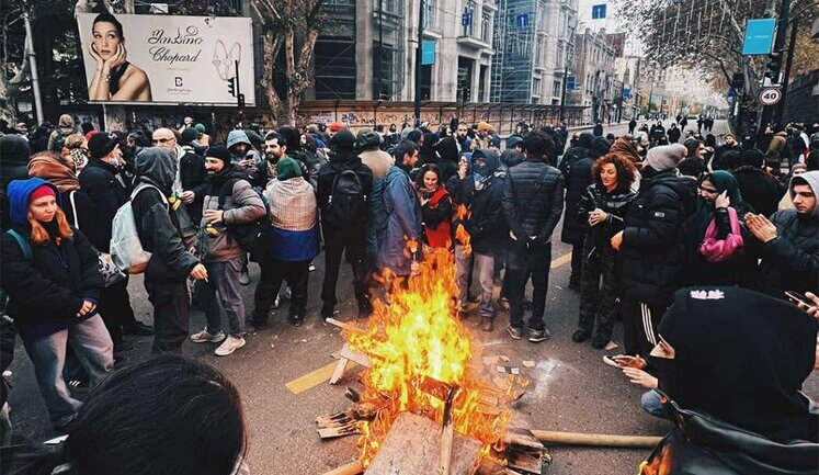 Protests continue in Georgia for fourth day, protesters move to Tbilisi State University. PHOTOS