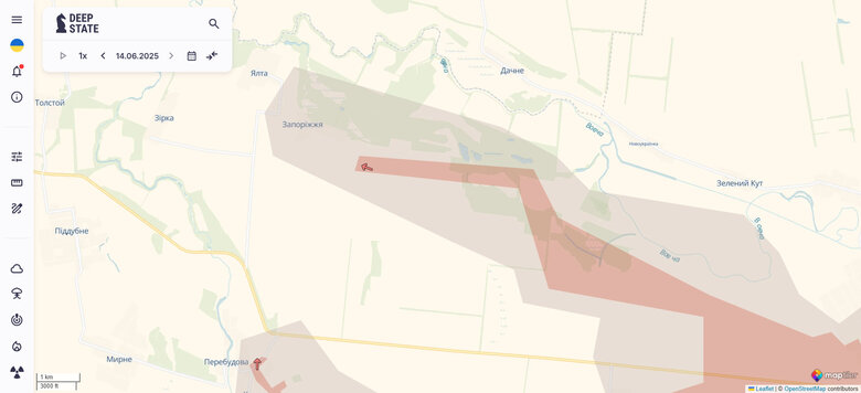 Zaporizhzhia map