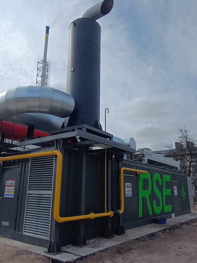 RSE представила мобільний когенераційний модуль потужністю 4,5 МВт