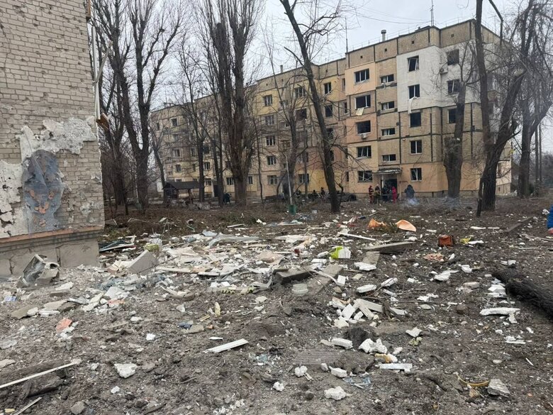 Удар по Кривому Рогу 17 січня 2025 року