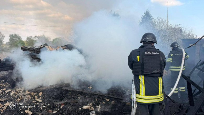 Обстріли Чернігівщини