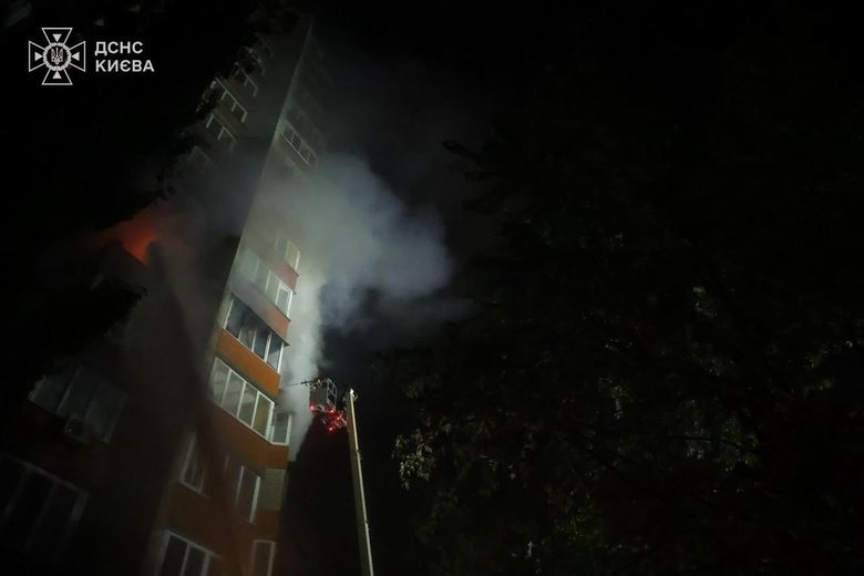 Київ після обстрілу