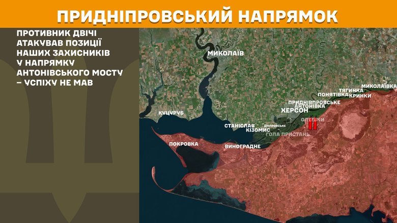 General Staff map