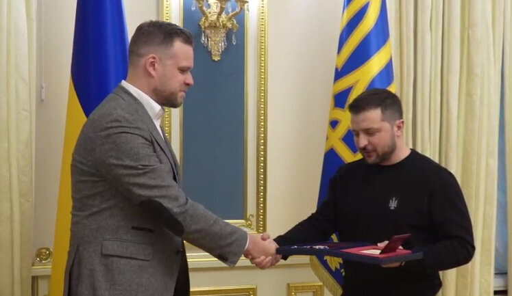 Зеленський нагородив міністра закордонних справ Литви Ландсбергіса орденом Ярослава Мудрого. ВIДЕО