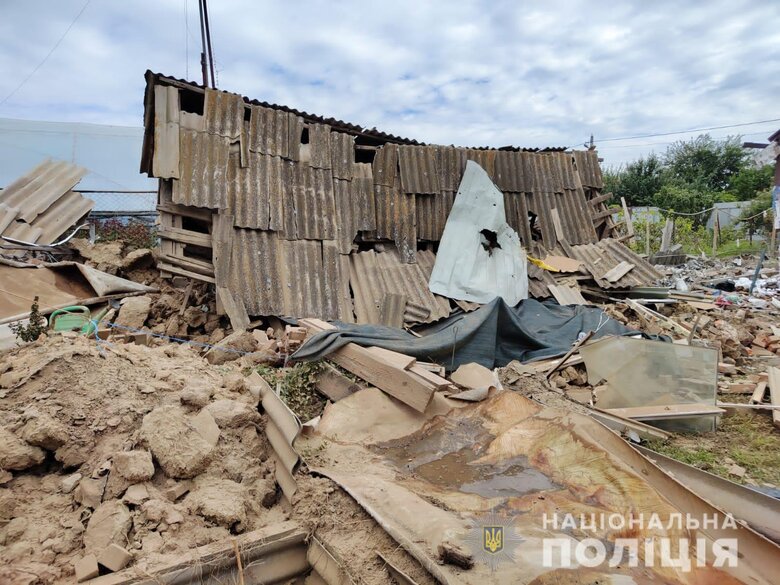 Наслідки обстрілу Нікополя: пошкоджено лінію електропередач та газопровід 04