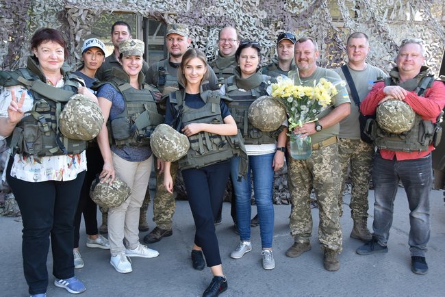 Делегація Литви відвідала район проведення ООС, де ознайомилася із системою медзабезпечення українських військовослужбовців 09