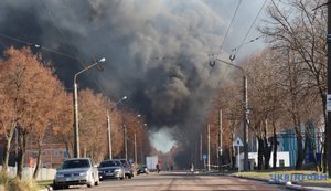 После российской атаки во Львове зафиксировано превышение уровня оксида углерода